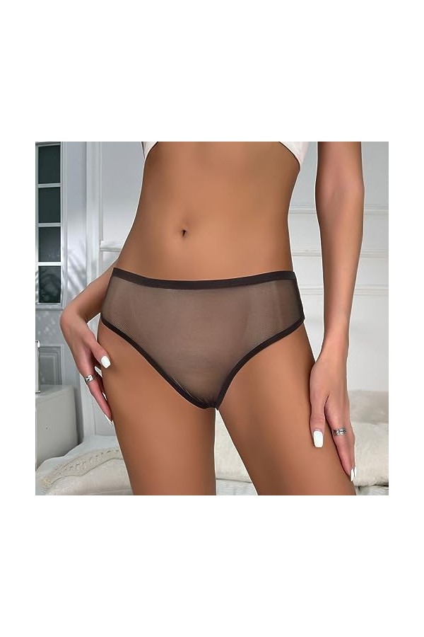 Générique Culotte Femme String Femme Culottes Taille Basse Slips Stretch Slips Taille Basse Bikini Multipack Tentation Pantie