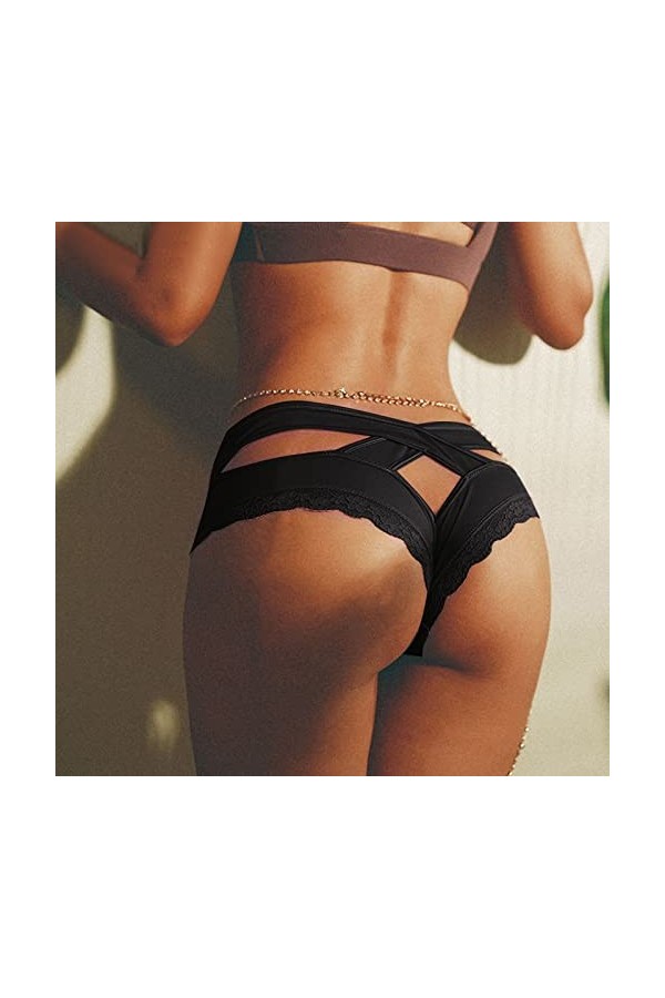 Lingerie Femme Sexy Ensemble Homme Sexy Hot y21k Femmes Sexy Maille Culottes Slips évider Lingerie Respirant Confort caleçon 