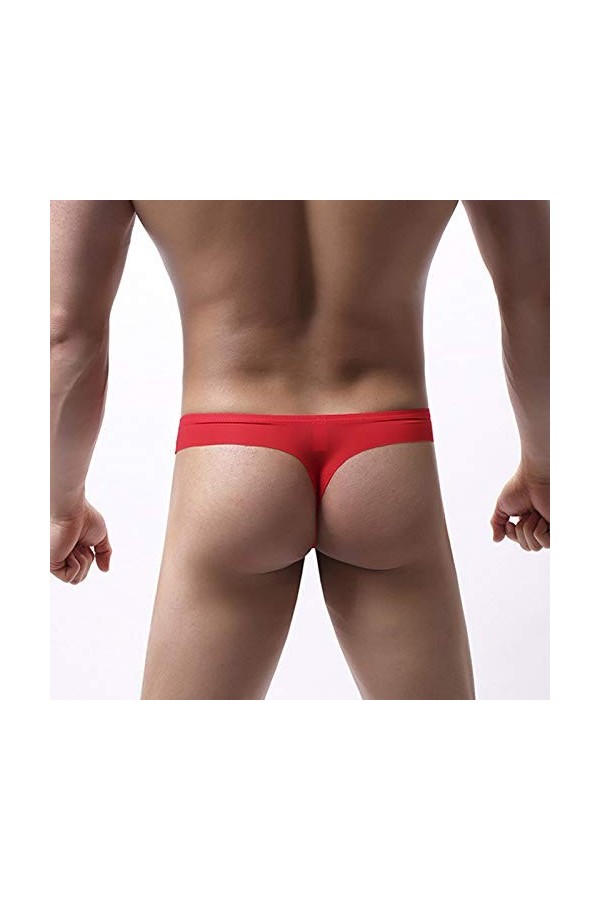 Générique String Homme Sexy Hot Dentelle Slips Boxer sous-vêtements pour Hommes Thong Seamless Low-Rise Sexy Quick-Dry Ice Si