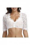TDEOK Lingerie sexy pour femme - Mini jupe - Élégant - Noir - Pour fête de la bière - Lingerie de sommeil, Blanc., XXXXXL