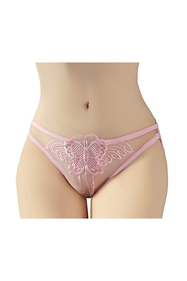 Générique Shorty Femme Stretch Mode féminine Sexy Taille Basse Culottes À Nœud Taille Basse Culotte sous Vetements Culotte Ou