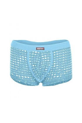 Shffuw Culottes pour Femme Pack Sexy Mesh Slips Boxer sous-vêtements Respirants Briefs pour Hommes Sexy Slip Sexy pour Femme 