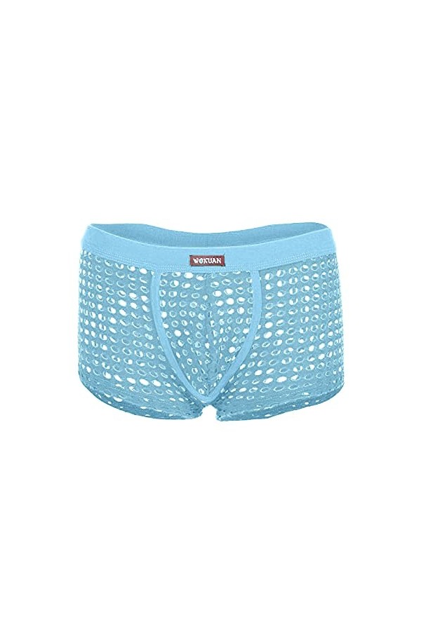 Shffuw Culottes pour Femme Pack Sexy Mesh Slips Boxer sous-vêtements Respirants Briefs pour Hommes Sexy Slip Sexy pour Femme 