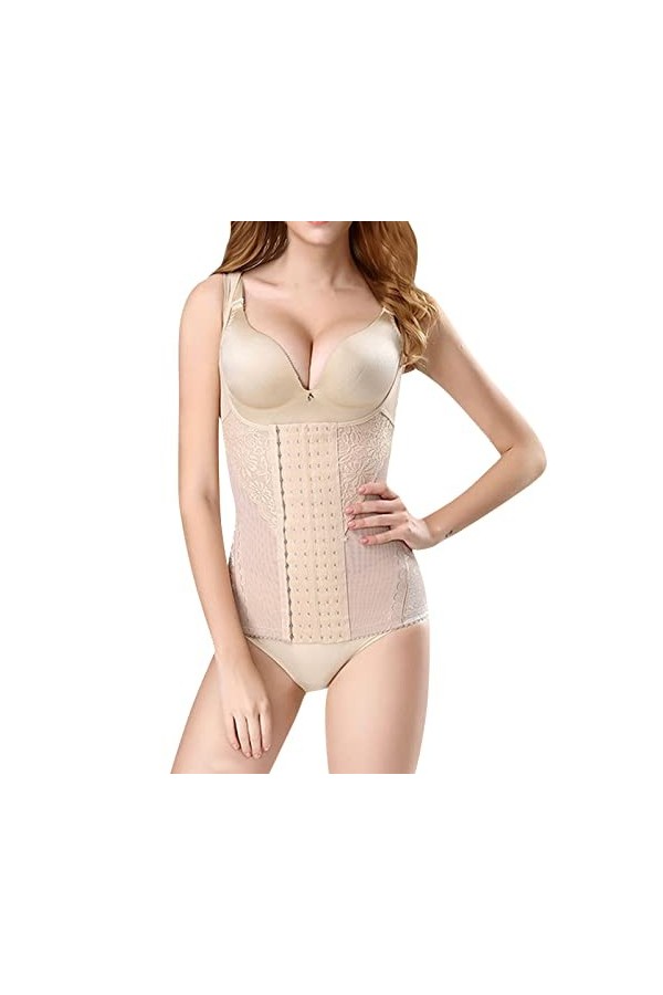 Générique Soutiens-Gorge dépaule Col en V Profond Soutien-Gorge Corset sans armatureSlingbacks sans Anneaux en Acier sous-vê