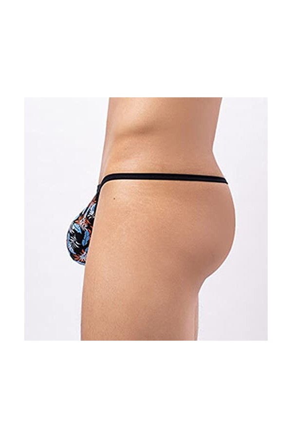 Sous-vêtement de ski pour homme - Sexy - Pour homme, Noir , L