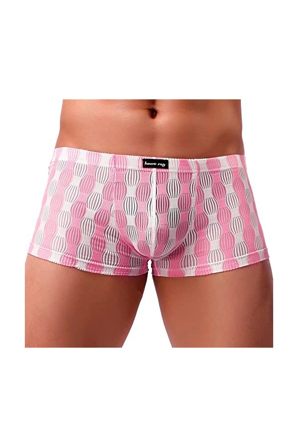 Sous-vêtements transparents pour homme sexy et respirant - Sous-vêtements de nuit pour homme - Confortable - Petit pantalon p