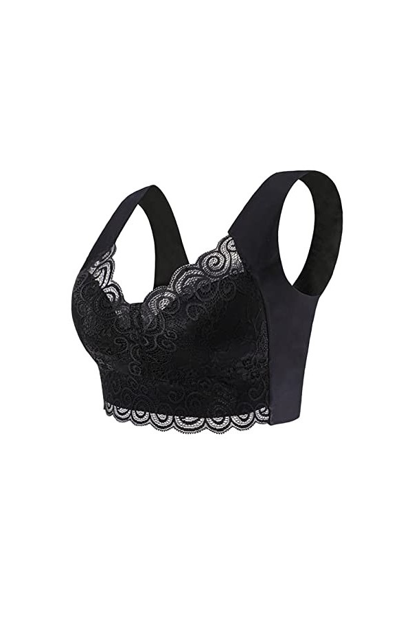 Lingerie Femme Sexy Ensemble Homme Sexy Hot y2*k Les Femmes Rassemblent de la Dentelle de Grande Taille sans Anneau en Acier 