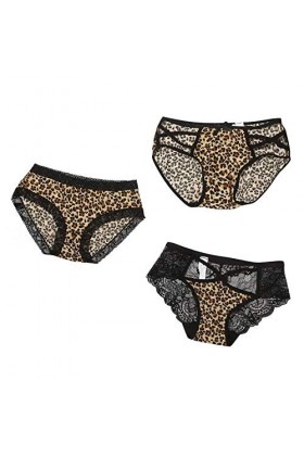 Lingerie Femme Sexy Ensemble Homme Sexy Hot y29k Femmes Tank Underpant translucide Sexy Leopard Seer Print sous-vêtements Den