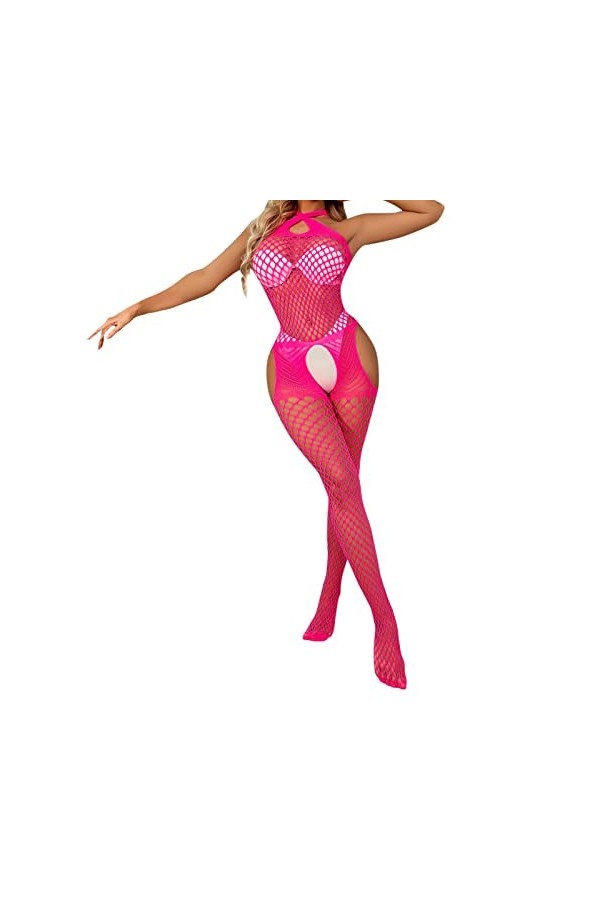 Lingerie Femme Sexy Ensemble Homme Sexy Hot y26k Femmes Lingerie jarretière Bas Sexy Collants résille Ouverture Leggings évid