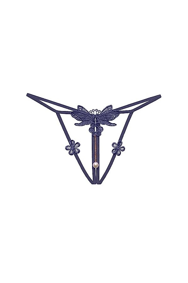 Générique Culotte Femme Taille Haute Slips Lingerie String sous Vetement Stretch Coquin Hot Plus Taille String Culottes de so