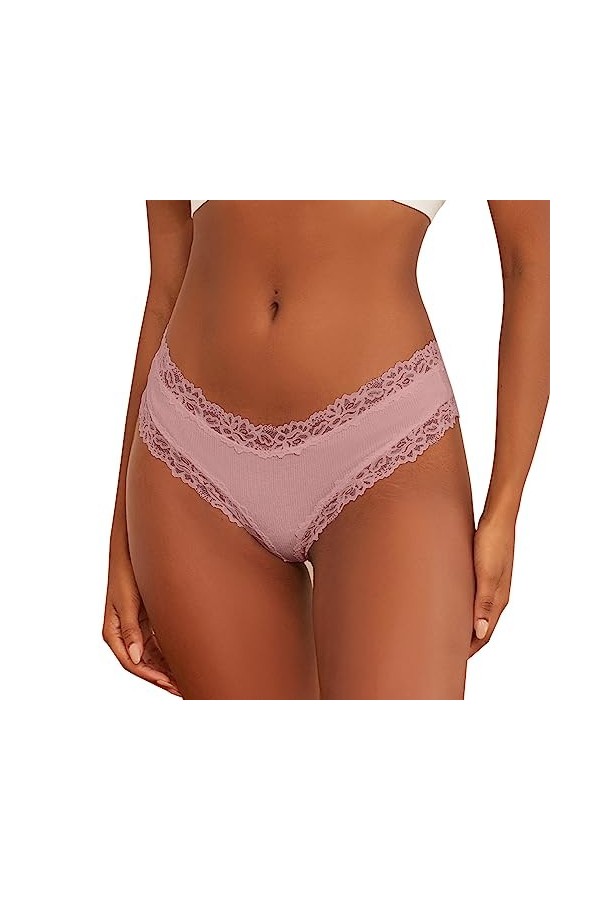 Générique Culotte Femme String Femme Sexy Chic Lingerie Érotique pour Femmes Coquin Hot Plus Taille String Bikini Multipack T