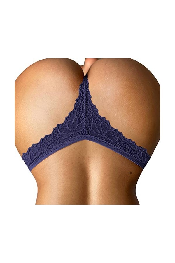 Générique Culotte Taille Haute Femme Tangas Dentelle Taille Basse Culotte Invisible Culotte Taille Haute String Sexy Chic Hot