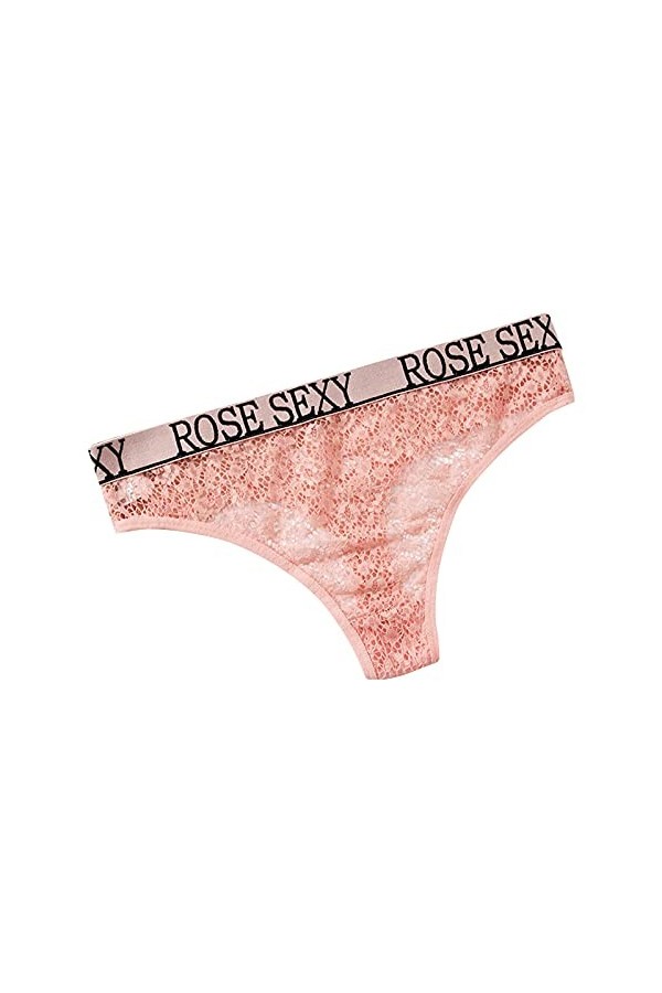 LDadgf Ensemble de lingerie sexy et sexy pour femme, Rose, S