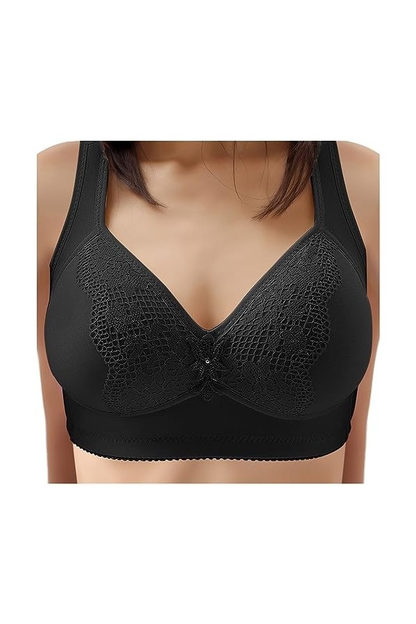 Lingerie Femme Sexy Ensemble Homme Sexy Hot y27k Soutien-Gorge à col Respirant réglable et Confortable de Grande Taille pour 