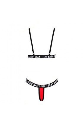 Femme Lingerie Sexy Ensemble Dentelle sous-Vetements Sexy Ensemble Soutien Gorge et String 2 Pièce Vêtements De Nuit Erotique