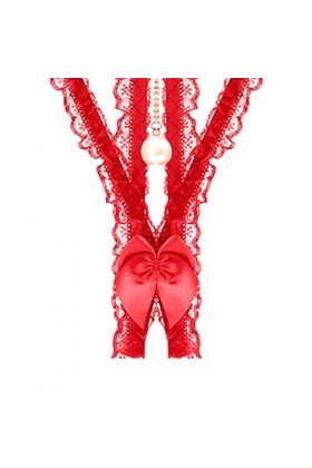 Dasongff String Femme Sexy Chic Ouvert Tanga Sexy Femme Coquine Hot Culotte Femme Taille Basse Shorties Culottes sans Couture