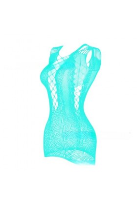 Lingerie érotique sexy européenne et américaine Bas érotiques vente en gros de vêtements en maille dune seule pièce Aigue-m