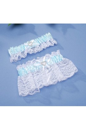 Darice Gabarit dembossage Jarretière en Dentelle de Coeur W/Strass 2/Pkg-Blue, dautres, Multicolore