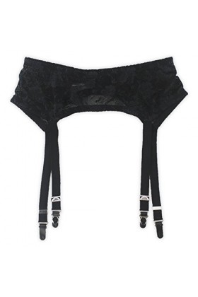 TVRtyle - Jarretières - Femme Noir Noir Large - Noir - X-Large