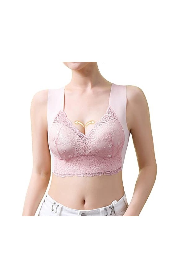 Lingerie Femme Sexy Ensemble Homme Sexy Hot y2*k Les Femmes Rassemblent de la Dentelle de Grande Taille sans Anneau en Acier 