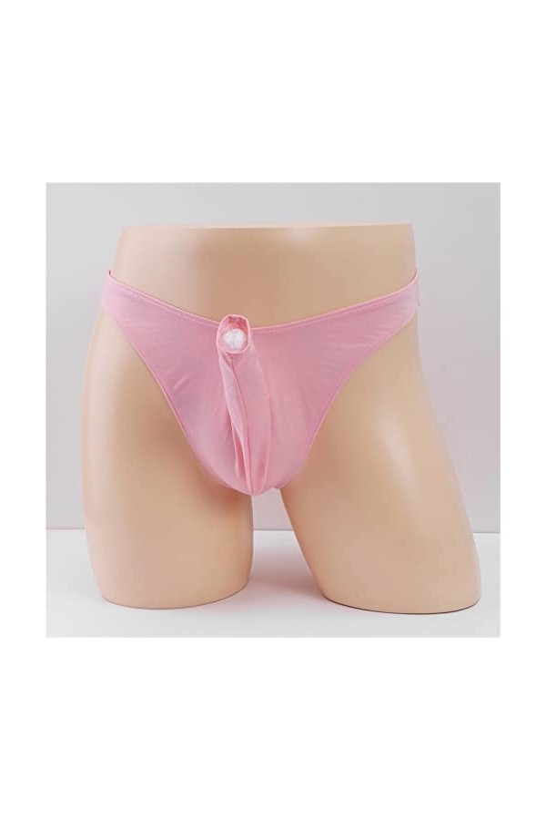 String Homme Sexy Hot Dentelle Slips Boxer Hommes Simple personnalité mode décontracté Sexy Mini string sous-vêtements T pant