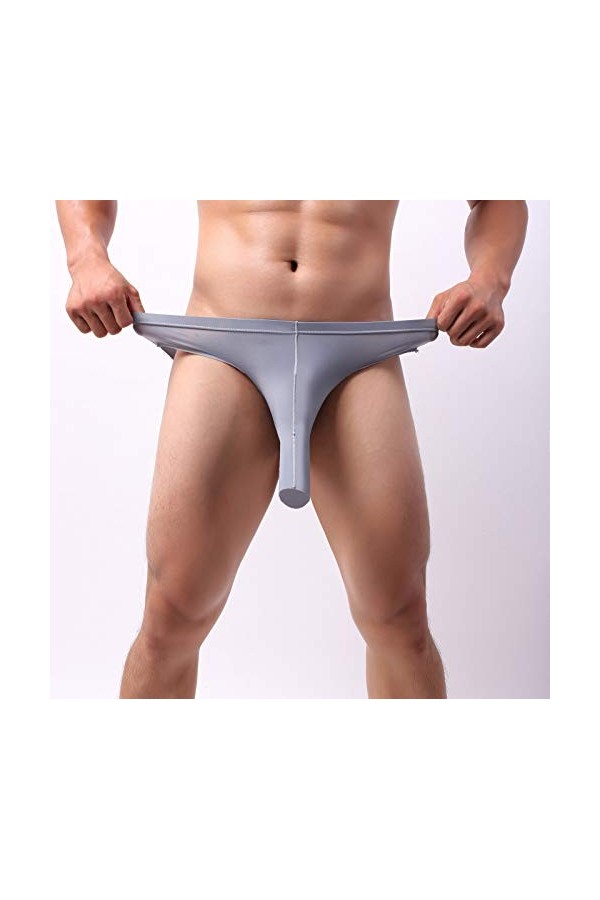 Thong Pochettes Slip Homme Sexy Moulant éLastique éCo-Responsables String Homme Sexy Hot Respirant Homme Lingerie NtidéRapant