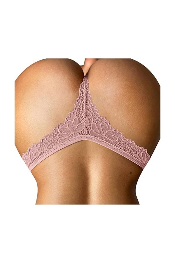 Générique Culotte Taille Haute Femme Tangas Dentelle Taille Basse Culotte Invisible Culotte Taille Haute String Sexy Chic Hot