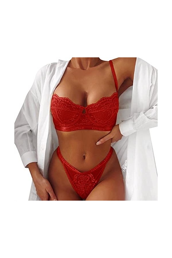 Lingerie Sexy pour Femme sous-vêtements Sexy pour Femmes Grande Taille sous-vêtements Sexy Ensemble de sous-vêtements Costume