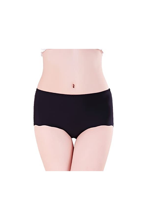 Culottes Sexy Femme Culotte sans Couture Taille Haute Culotte Taille Haute C String Ficelle Deshabillé Sexy Grande Taille Cul
