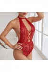 Lingerie Femme Sexy Ensemble Homme Sexy Hot y*2k Femmes Lingerie Dentelle Sexy Bébé Poupées Teddy Vêtements De Nuit Noir Cils