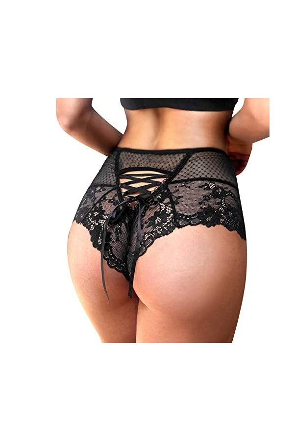 Culottes Sexy Femme Culotte Dentelle Sexy Transparente Culotte Grande Taille String Sexy Coquine Hot Nuisettes Et Deshabillés