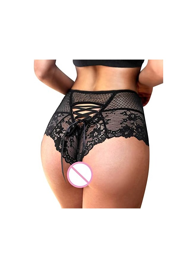 Culottes Sexy Femme Culotte Dentelle Sexy Transparente Culotte Grande Taille String Sexy Coquine Hot Nuisettes Et Deshabillés