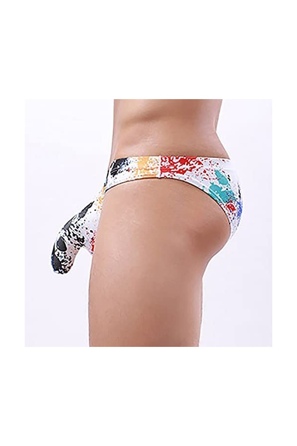 Knickers Sexy Ride Up Sous-vêtements pour homme, Noir , XL