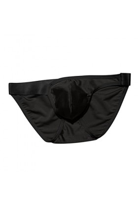 FGUUTYM Sous-vêtements dhiver pour homme - Solides - Confortables et respirants - Sous-vêtements décontractés, Noir , S