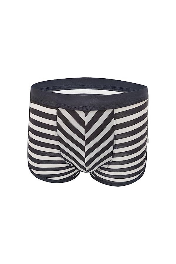 CUTeFiorino Culotte pour homme en pur coton, respirant, sans trace, boxer 3D, grande taille, sexy pour jeunes, gris, XXXXXL