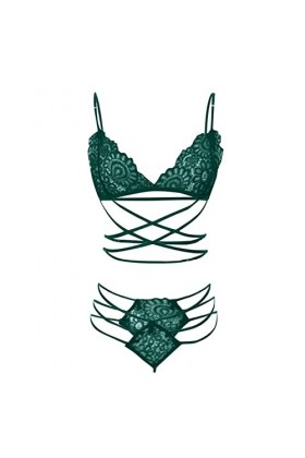 Lingerie Sexy Ensemble Femme Erotique sous-Vetements 2 Pièce Ensemble Soutien Gorge et String Sexy Vêtements De Nuit Dentelle