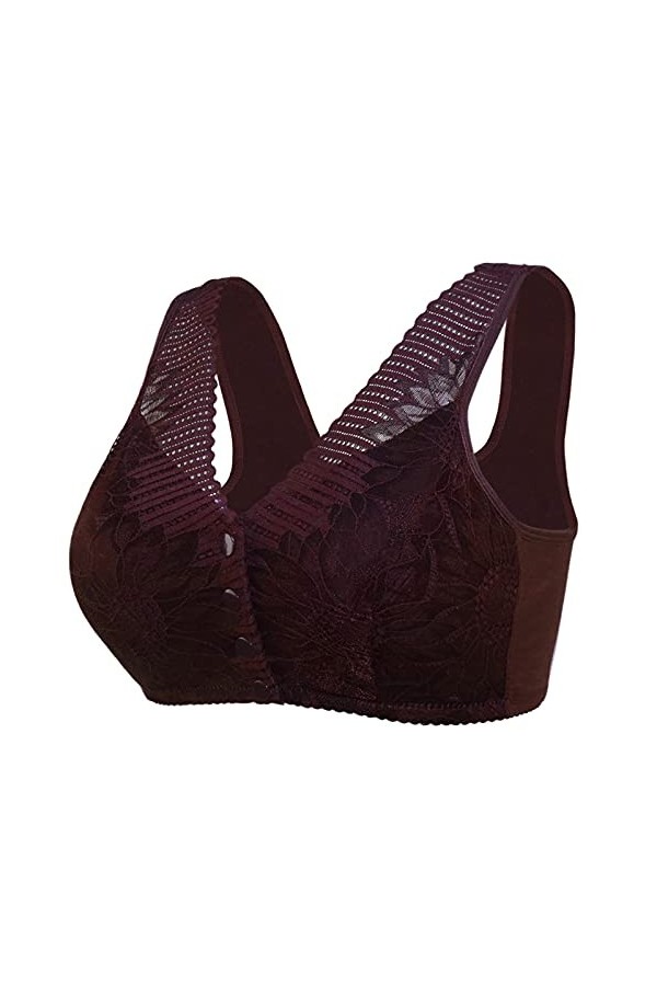 Ensemble de lingerie sexy et sexy en dentelle pour femme, Violet foncé., 38