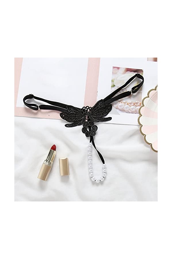 Sexy Transparent Stretch Slip Culotte G-StringCoton sous-vêtement, Culottes Sexy à Taille Tring Femme Sexy Chic Ficelle Ouver