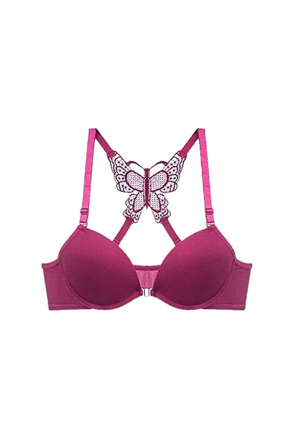 Lingerie Femme Sexy Ensemble Homme Sexy Hot y27k Soutien-Gorge réglable en Dentelle avec Boucle Avant Sexy pour Femmes Body T