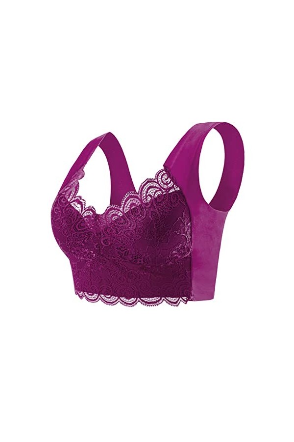 Lingerie Femme Sexy Ensemble Homme Sexy Hot y2*k Les Femmes Rassemblent de la Dentelle de Grande Taille sans Anneau en Acier 