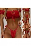 Lingerie Femme Sexy Ensemble Homme Sexy Hot y28.k Femmes Mode Lingerie Ensemble Roleplay Lingerie Sexy Femmes Costumes Rouge 