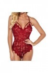 Lingerie Femme Sexy Ensemble Homme Sexy Hot y28.k Mode Femme 1 Pièces Lingerie Roleplay Lingerie Sexy Femmes Costumes Rouge P