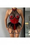 Lingerie Sexy Femme Coquine Hot Ouverte See Through Erothique Ensemble Sissy Érotique Harness sous Vêtements Sexy Chemise Pus