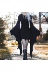 WinvOx Robes pour femmesBatwing SleeveShopping Sexy Robe mère de robe, Noir , S