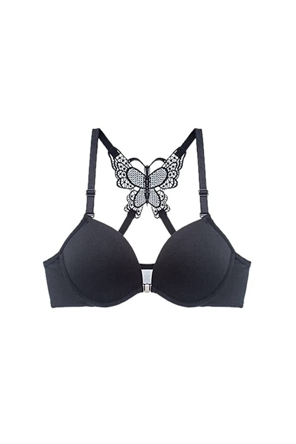 Lingerie Femme Sexy Ensemble Homme Sexy Hot y27k Soutien-Gorge réglable en Dentelle avec Boucle Avant Sexy pour Femmes Body T