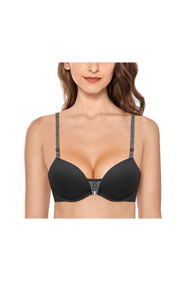 Lingerie Femme Sexy Ensemble Homme Sexy Hot y27k Soutien-Gorge réglable en Dentelle avec Boucle Avant Sexy pour Femmes Body T