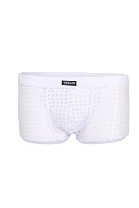 Shffuw Culottes pour Femme Pack Sexy Mesh Slips Boxer sous-vêtements Respirants Briefs pour Hommes Sexy Slip Sexy pour Femme 