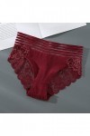 2023 New y*2k Style Lingerie Femmes Dentelle Sexy Creux sous-Vêtements Dos Taille Dentelle Mi Haute Taille Creux Respirant Él