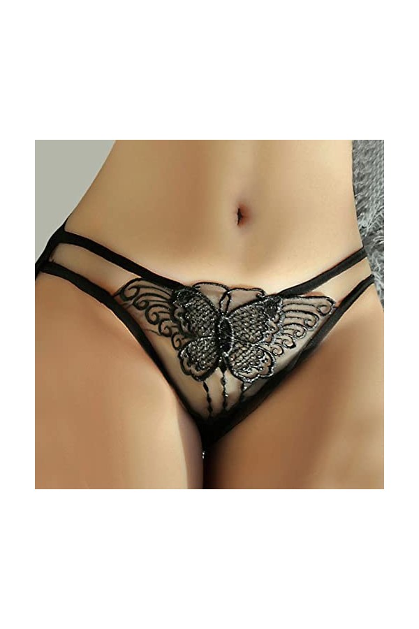 Lingerie Femme Dentelle Culottes Ouvertes Sexy Culotte Classique Slip Élégant Culotte Gainante Femme Culottes Ouvertes Culott