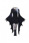 WinvOx Robes pour femmesBatwing SleeveShopping Sexy Robe mère de robe, Noir , M